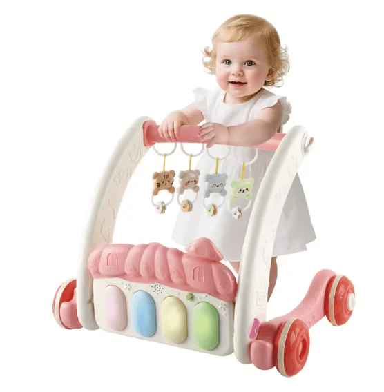 Kids Game 2-in-1 Baby Gym With Walker © Ⓢ