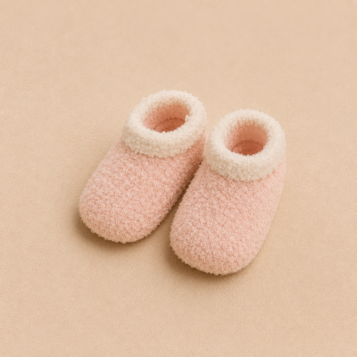 Newborn Baby Girl Pink Socks – Soft Cozy Baby Socks